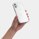 Clear iPhone 16 plus case with extra grip and built-in MagSafe, magsafe clear