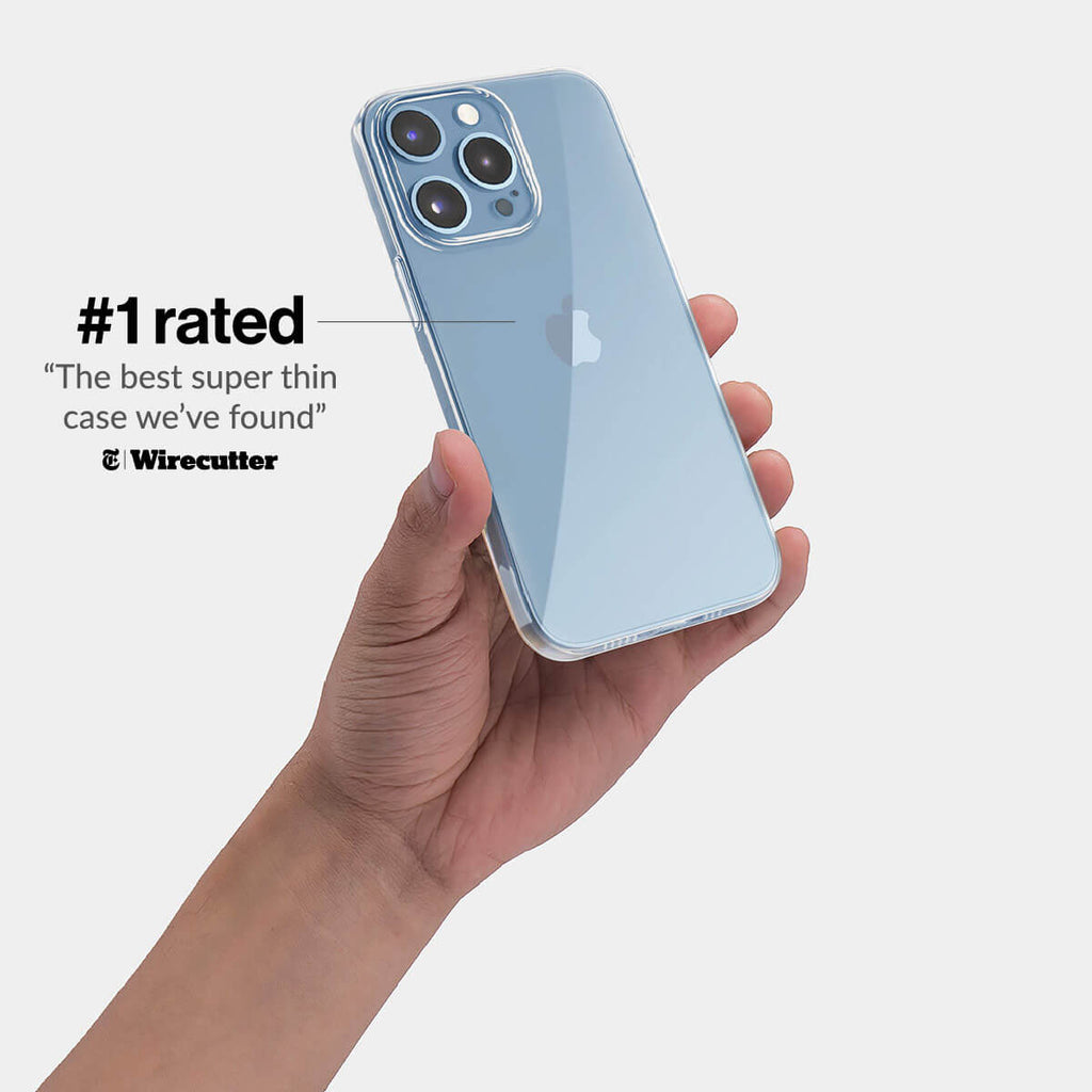  totallee Clear iPhone 13 Pro Case, Thin Cover Ultra
