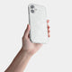 Transparent glitter case for iPhone 16, glitter