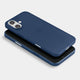 Slim iPhone 16 Plus case by totallee, navy blue