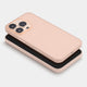 Slim iPhone 16 Pro case by totallee, desert titanium