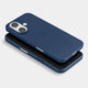 Slim iPhone 16 case by totallee, navy blue