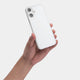 Thin and minimal iPhone 16 case, frosted clear