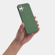 Thin and minimal iPhone 16 case, green