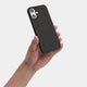 Thin and minimal iPhone 16 Plus case, frosted black