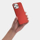 Thin and minimal iPhone 16 Pro Max case, red