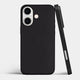 Ultra thin iPhone 16 case by totallee, frosted black