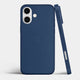 Ultra thin iPhone 16 Plus case by totallee, navy blue