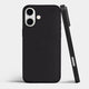 Ultra thin iPhone 16 Plus case by totallee, frosted black