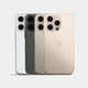 The thinnest clear iPhone 16 Pro case seen on different colored iPhones, clear