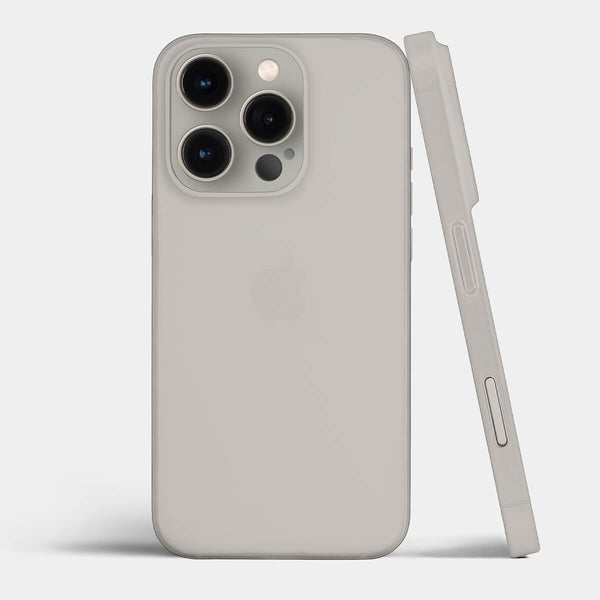 Ultra thin iPhone 16 Pro case by totallee, frosted clear