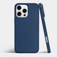 Ultra thin iPhone 16 Pro Max case by totallee, navy blue