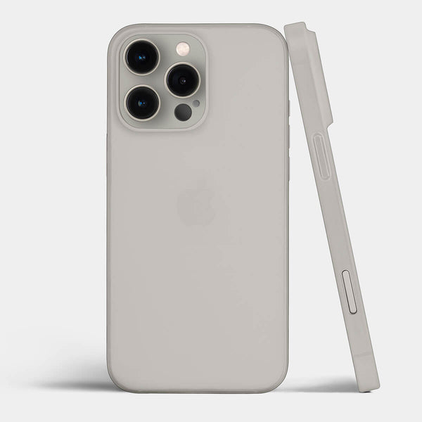 Ultra thin iPhone 16 Pro Max case by totallee, frosted clear