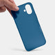 Thin case for iPhone 16 by totallee, navy blue