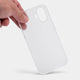 Thin case for iPhone 16 by totallee, frosted clear