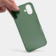 Thin case for iPhone 16 by totallee, green